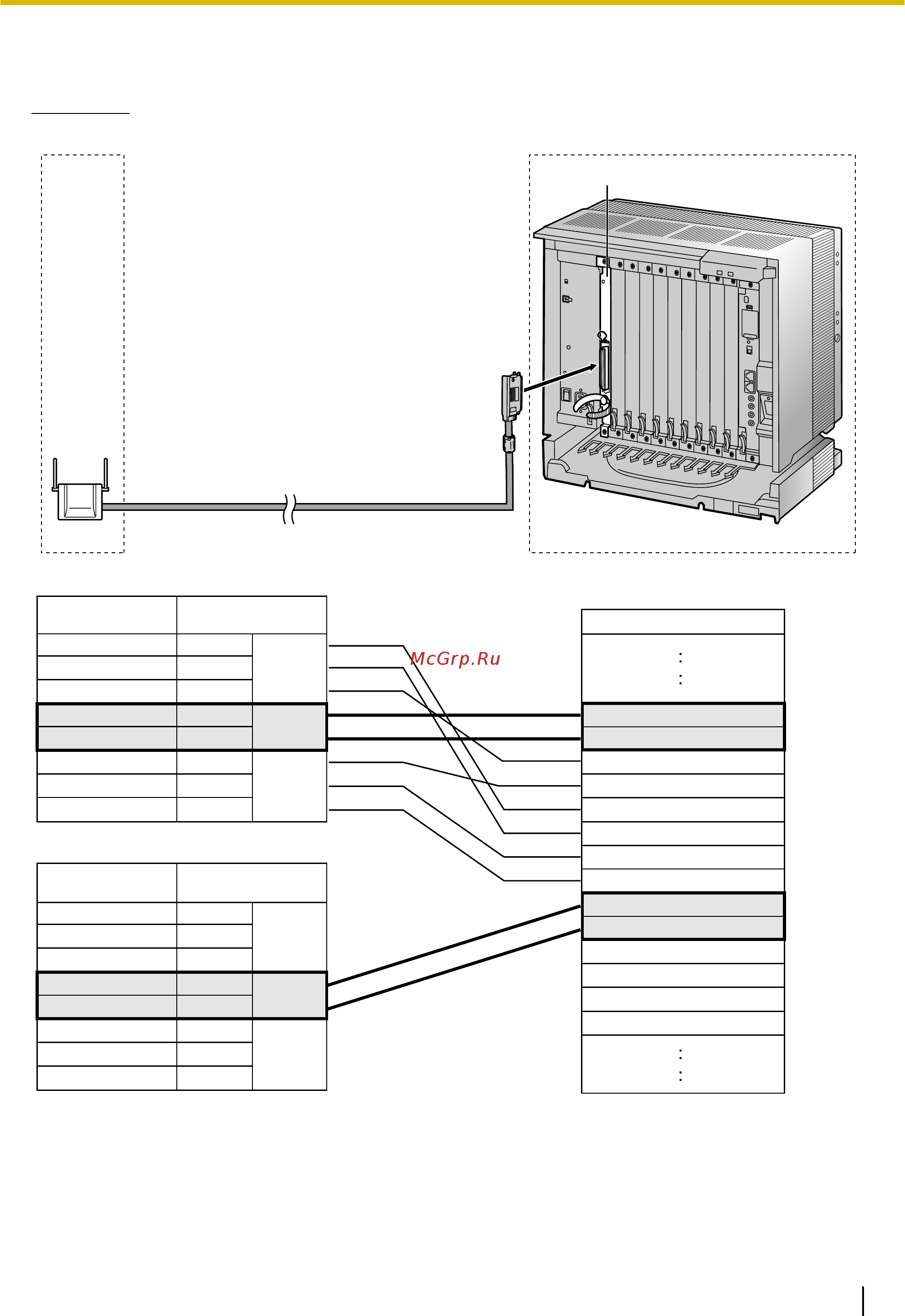 Panasonic KX-TDA0156 [41/60] Подключение kx tda0158 к kx tda100 kx tda200 kx tda600 kx tde100 kx tde200 kx tde600