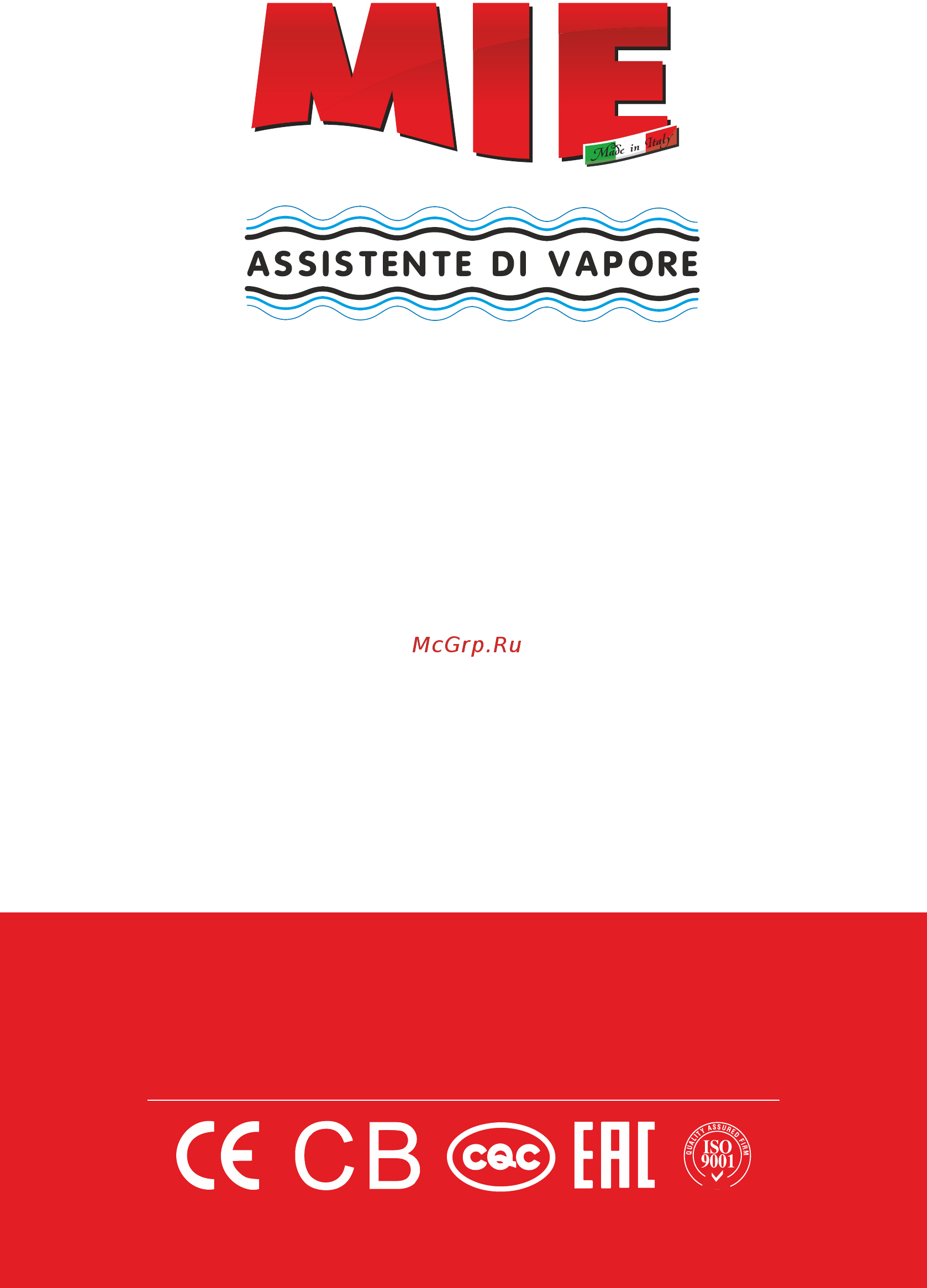 Mie Assistente di Vapore Руководство пользователя онлайн [18/18] 366466