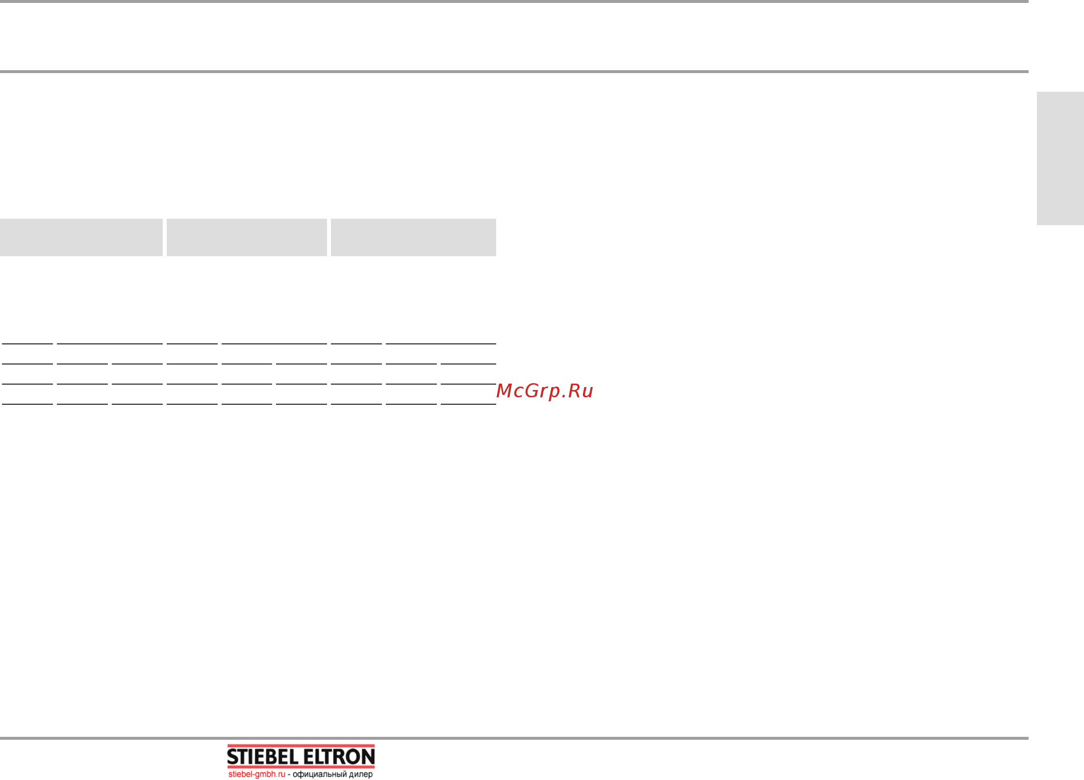 Stiebel Eltron EIL 7 Premium [24/29] Рабочие диапазоны
