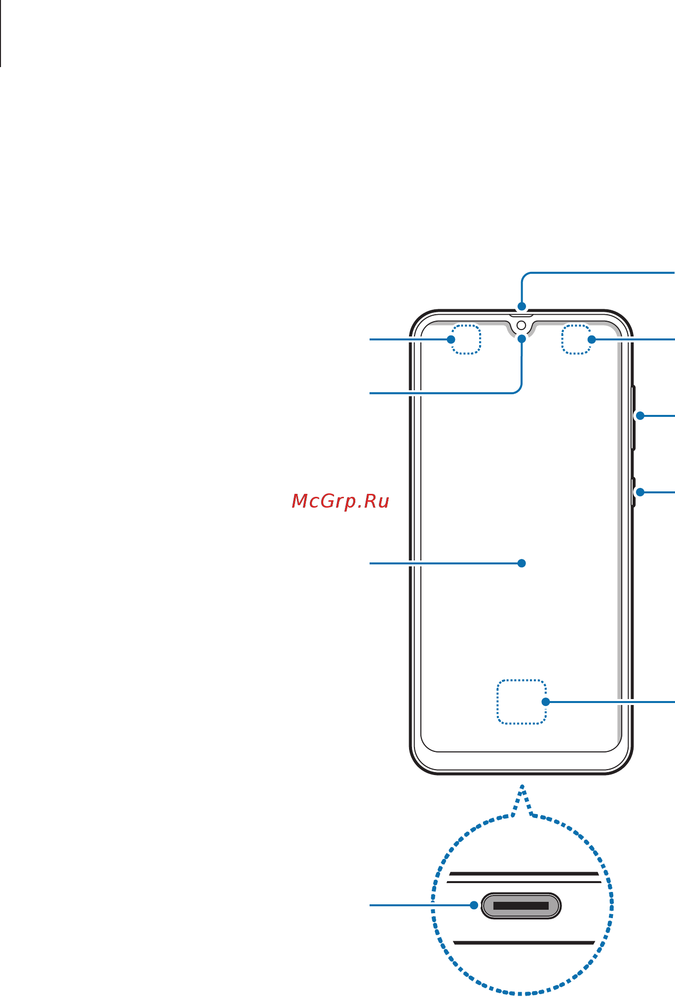 Samsung Galaxy A50 SM-A505FZKUSER [11/222] Device layout