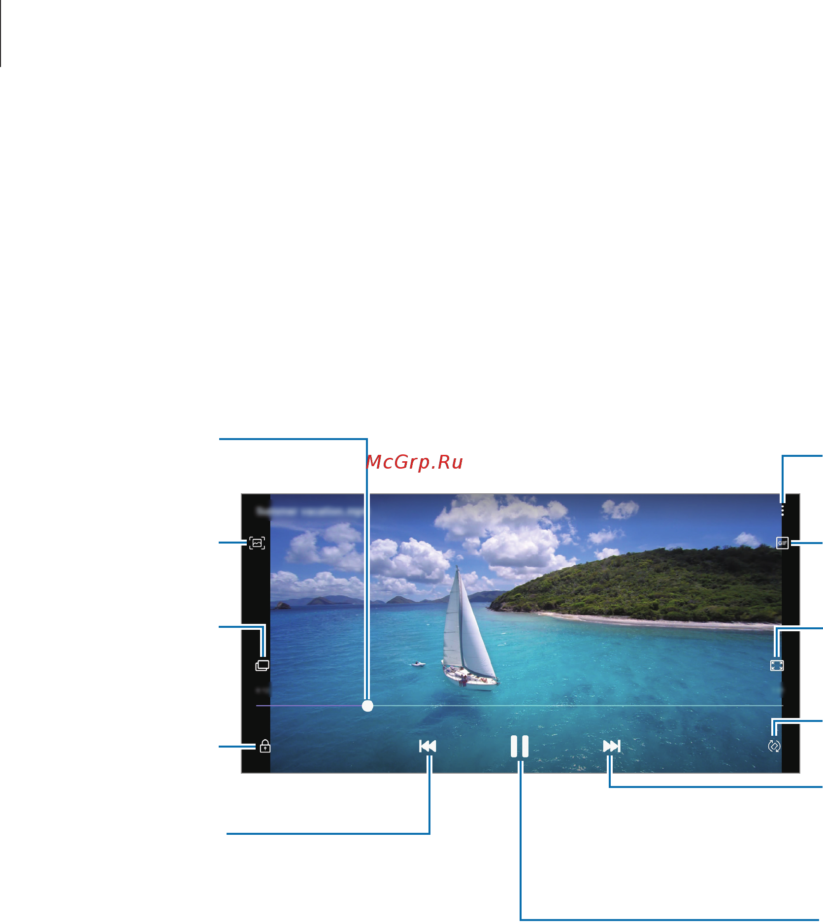 Samsung Galaxy A50 SM-A505FZKUSER [110/222] Viewing videos