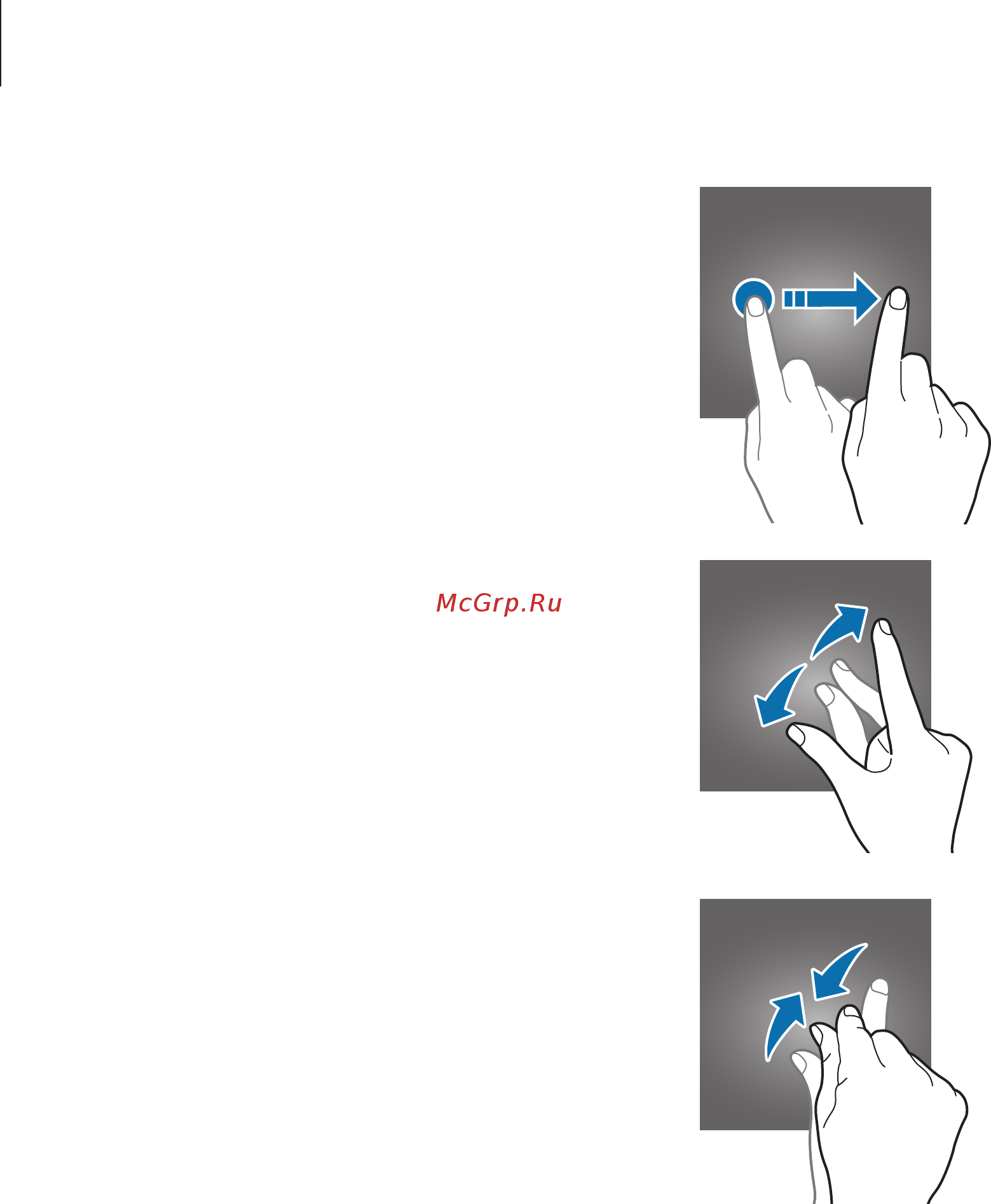 Samsung Galaxy A50 SM-A505FZKUSER [38/222] Spreading and pinching