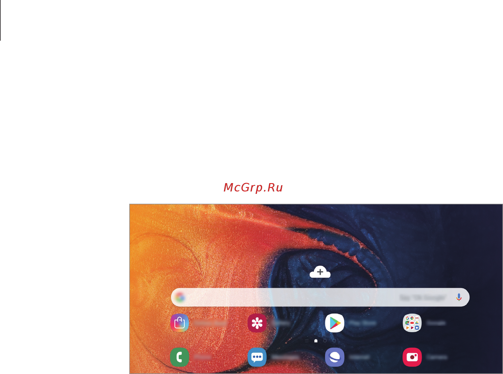 Samsung Galaxy A50 SM-A505FZKUSER [43/222] Display the screen in landscape mode