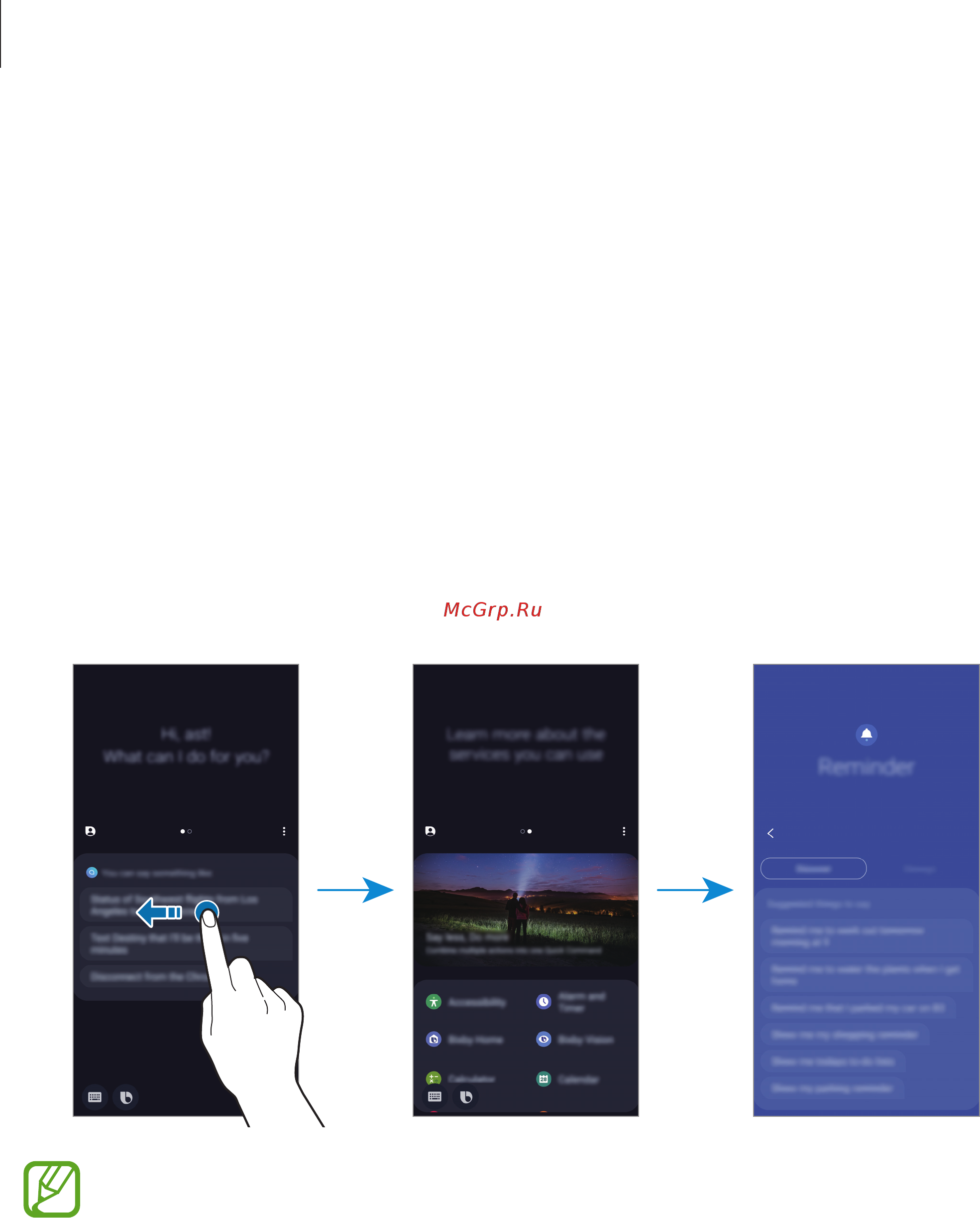 Samsung Galaxy A50 SM-A505FZKUSER [62/222] Bixby usages