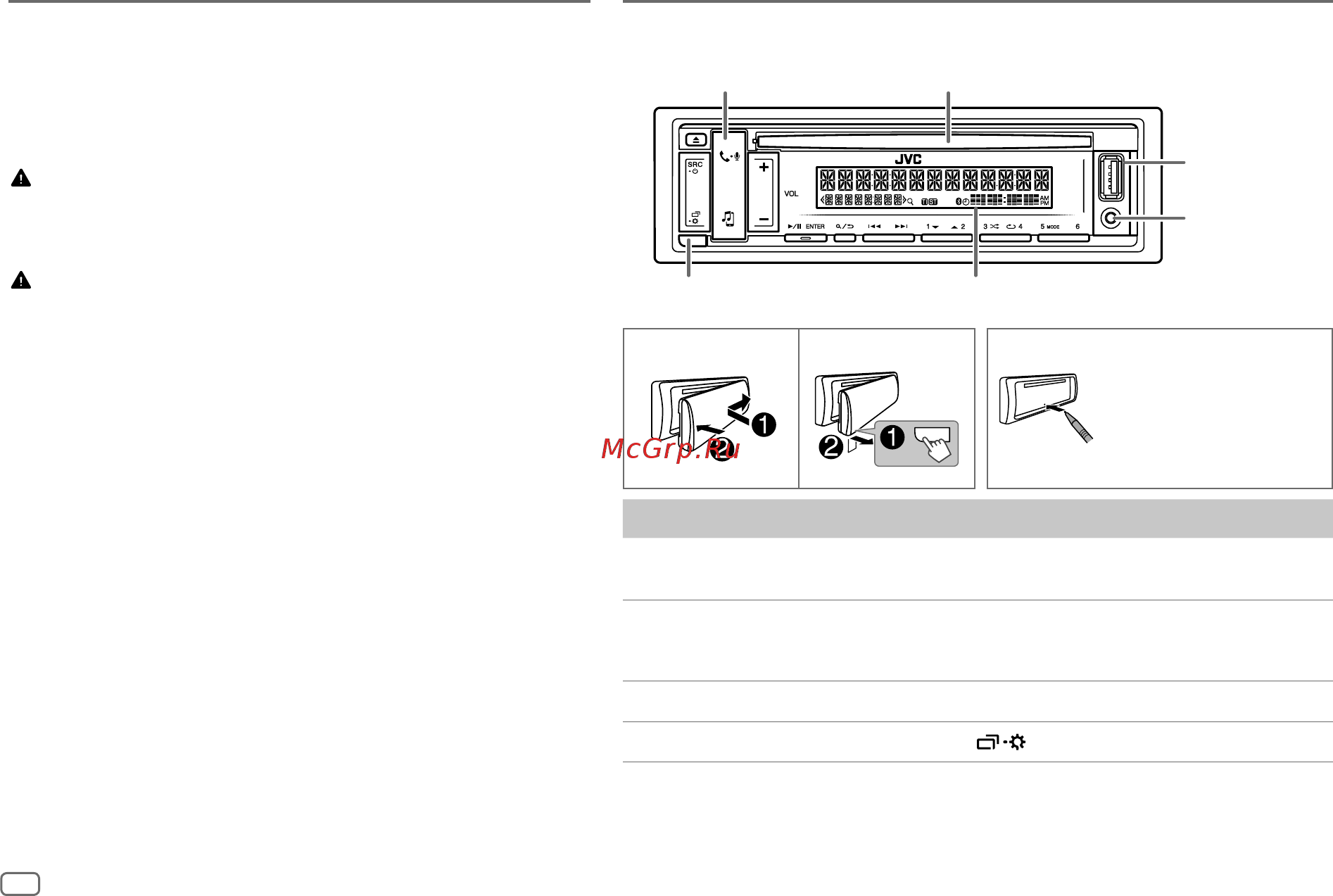 JVC KD-T801BT [36/76] Fundamentos