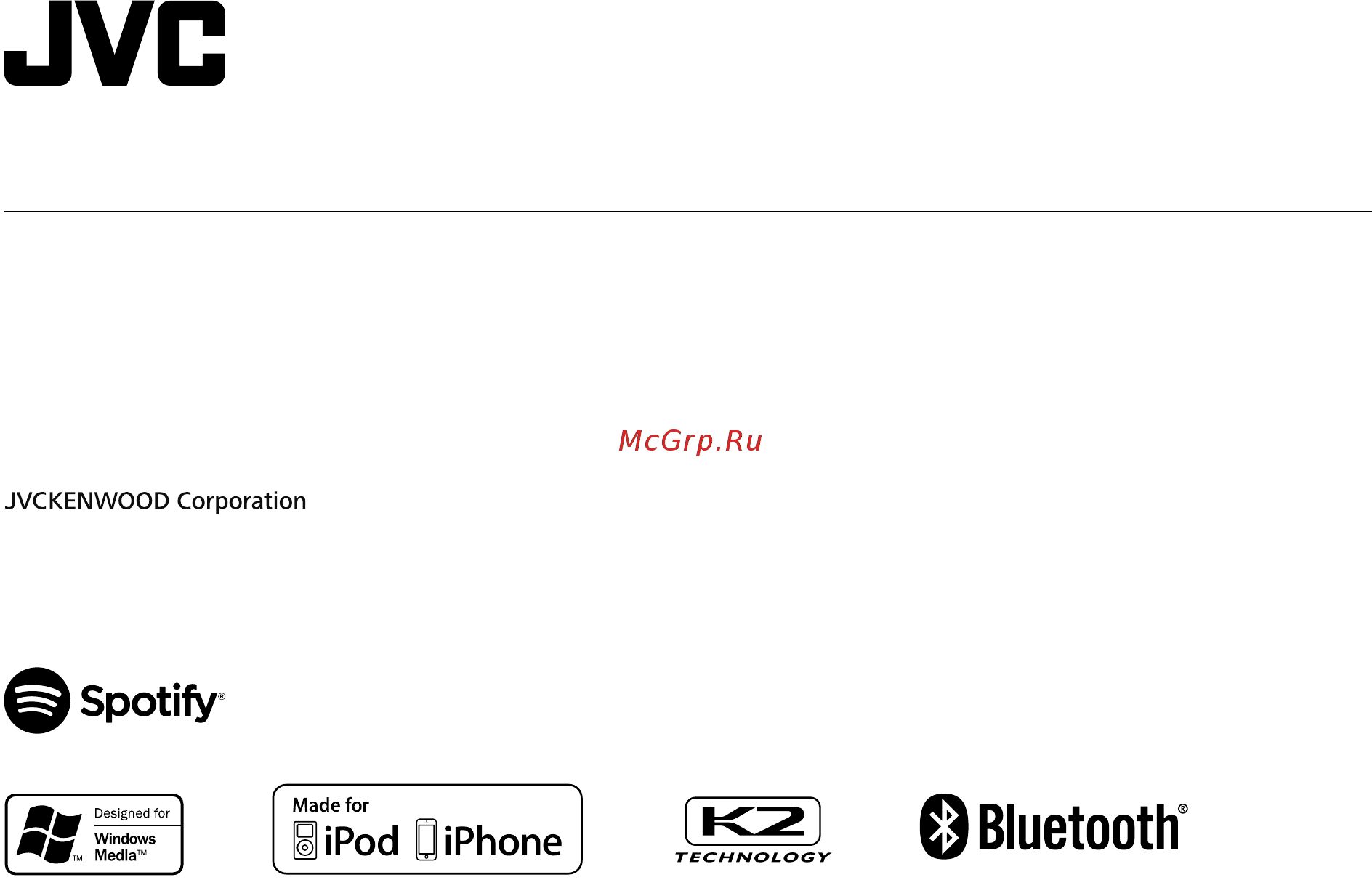 JVC KD-X351BT Инструкция по эксплуатации онлайн