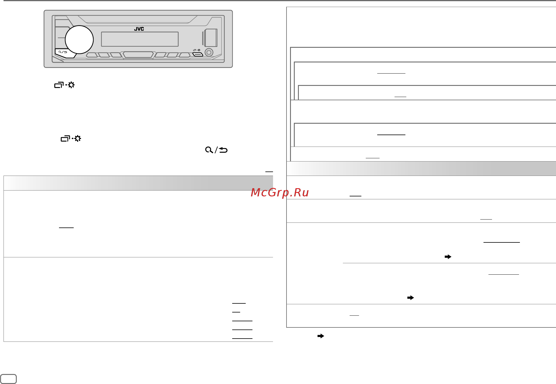 JVC KD-X351BT [22/128] Audioeinstellungen