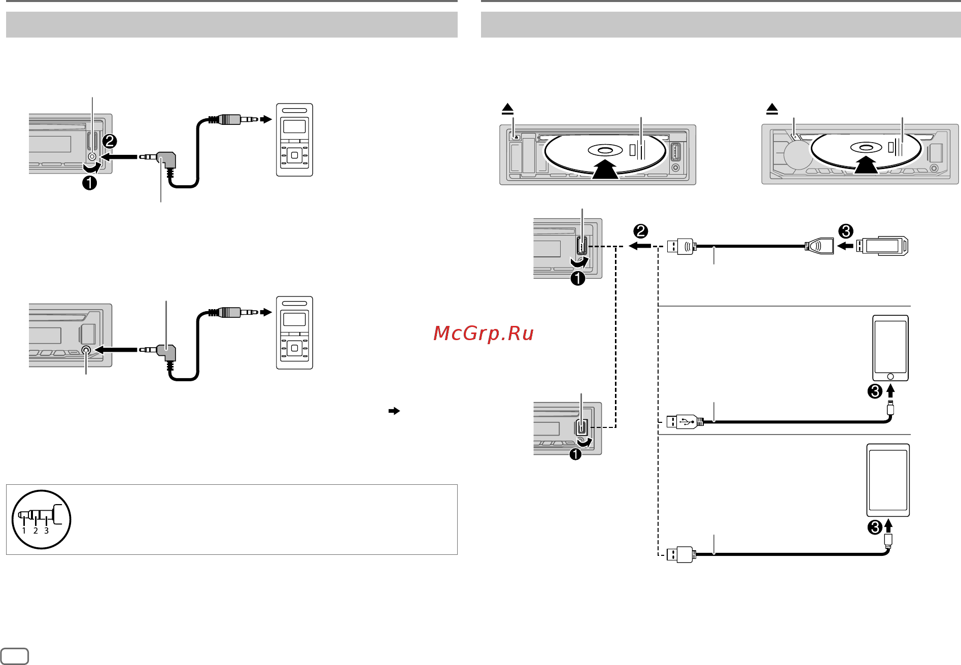 JVC KD-R499 [32/88] Aux cd usb ipod android