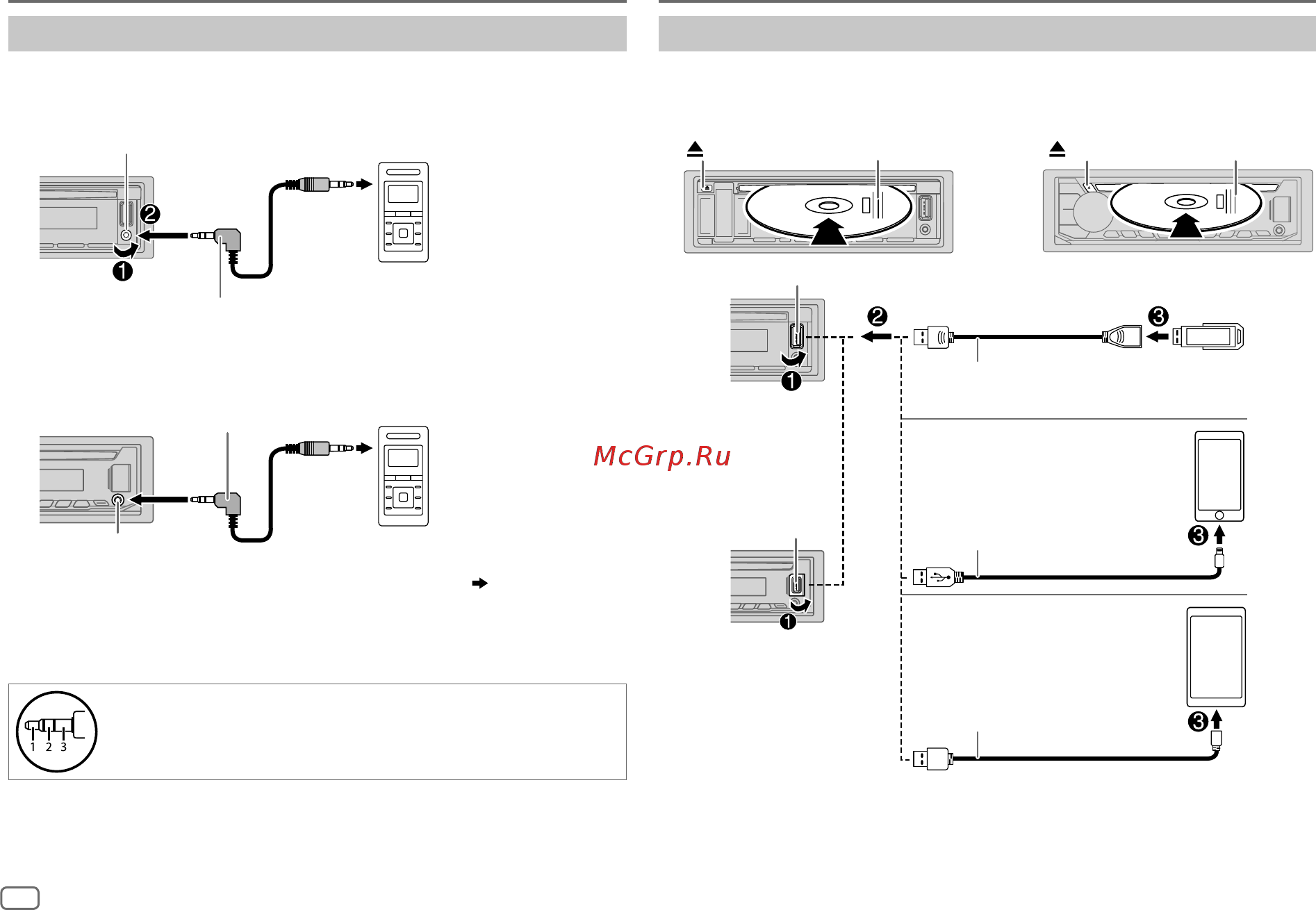 JVC KD-R494 [72/88] Aux cd usb ipod android