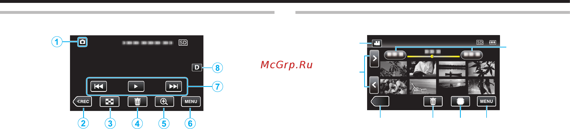 JVC GZ-R495AEU [14/122] Приступая к работе