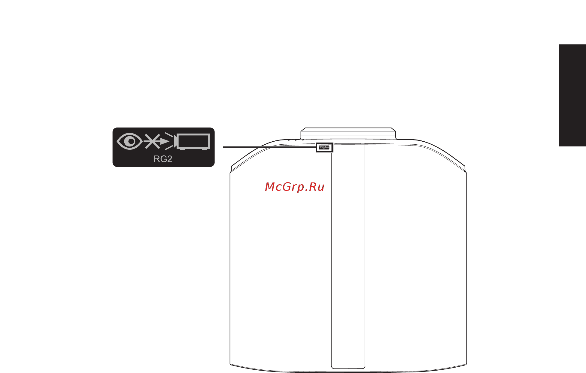 JVC DLA-N5W [9/92] Информация о расположении меток