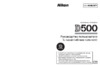 Nikon D500 Body Black Инструкция по эксплуатации