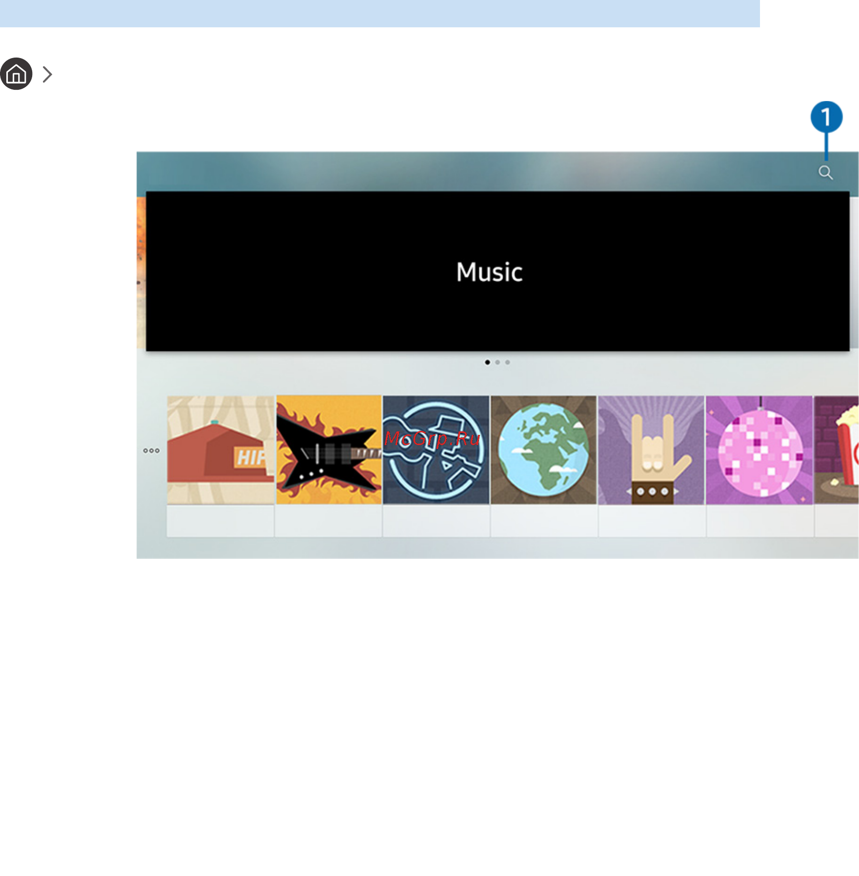 Samsung LT-24 H 390 SIX [54/157] Использование службы music service