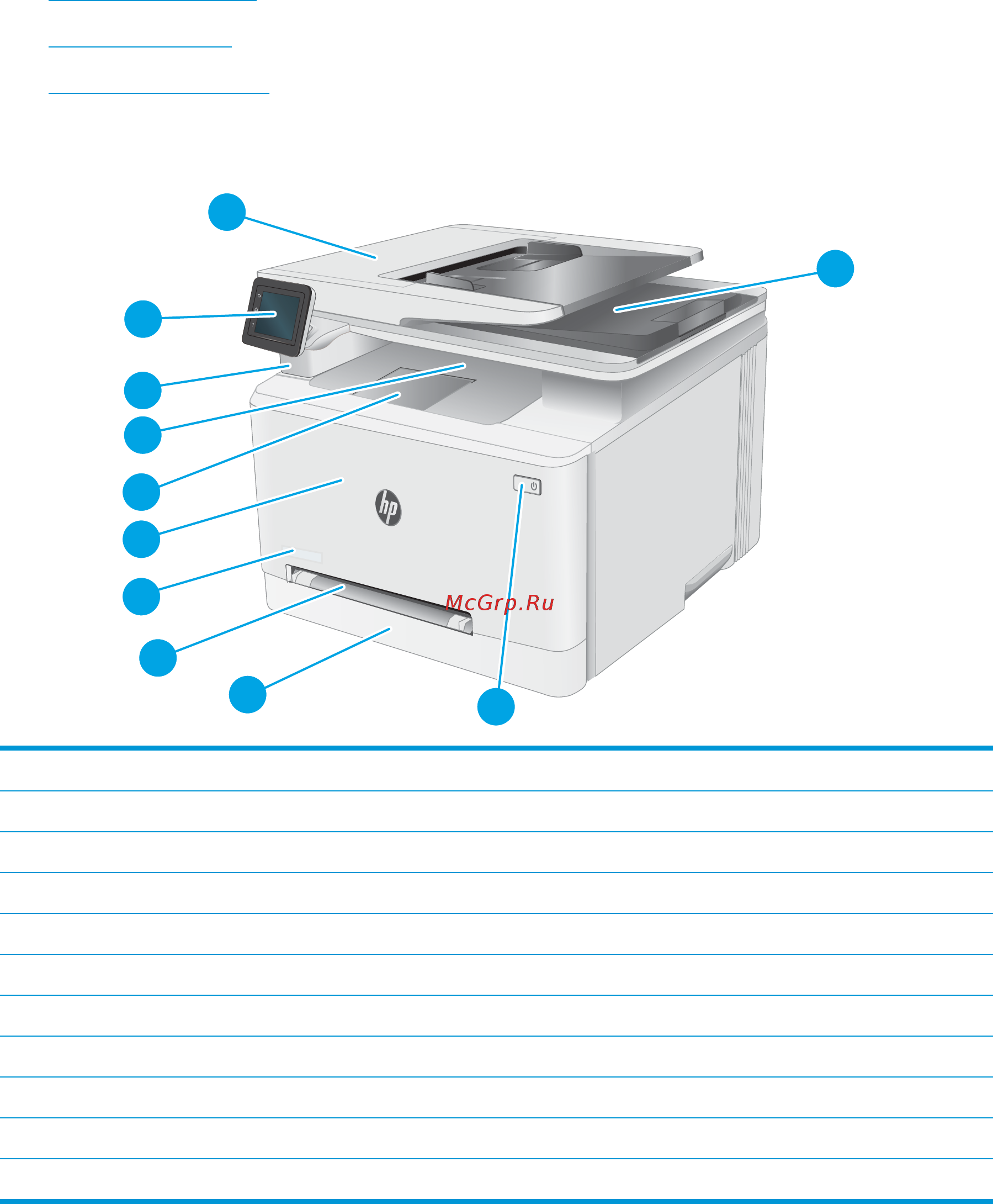 HP Color LaserJet Pro M281fdw T6B82A [14/174] Вид принтера сзади