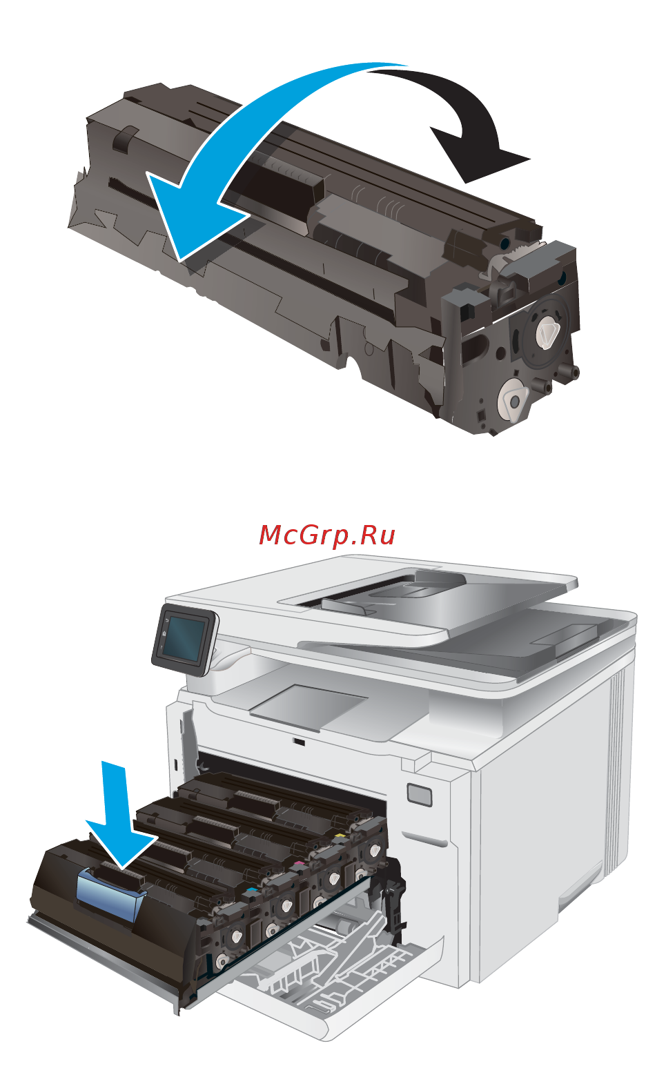 HP Color LaserJet Pro M281fdw T6B82A Инструкция по эксплуатации онлайн [44/174] 369571