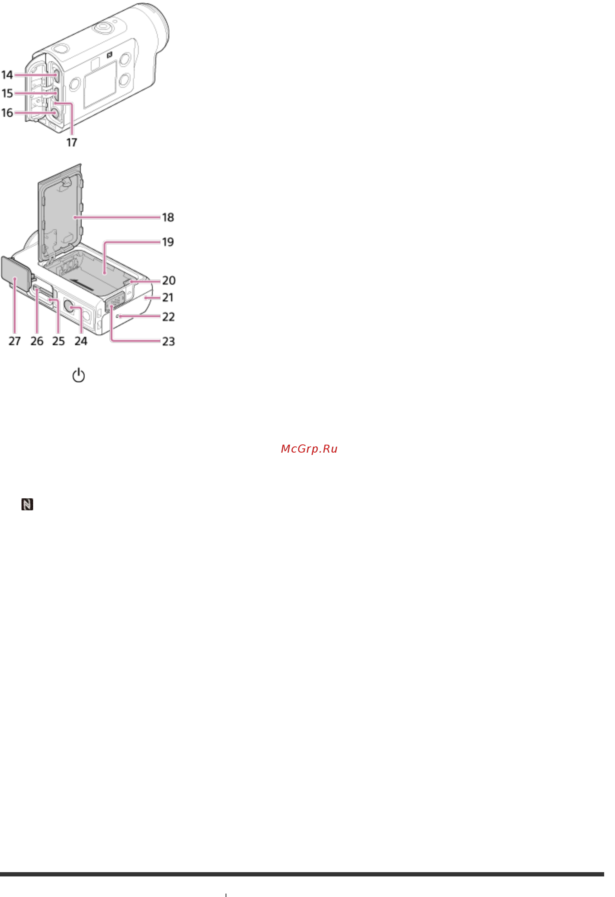 Sony FDR-X3000/WC White Инструкция по эксплуатации онлайн [10/138] 369739
