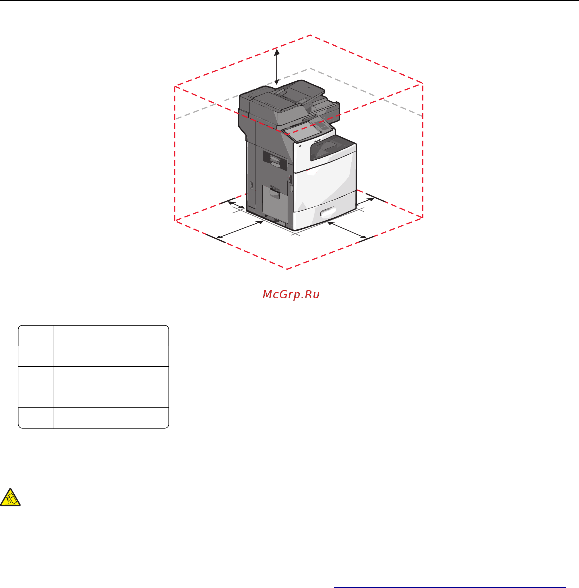 Lexmark X792de 47B1066 [11/343] Конфигурации принтера