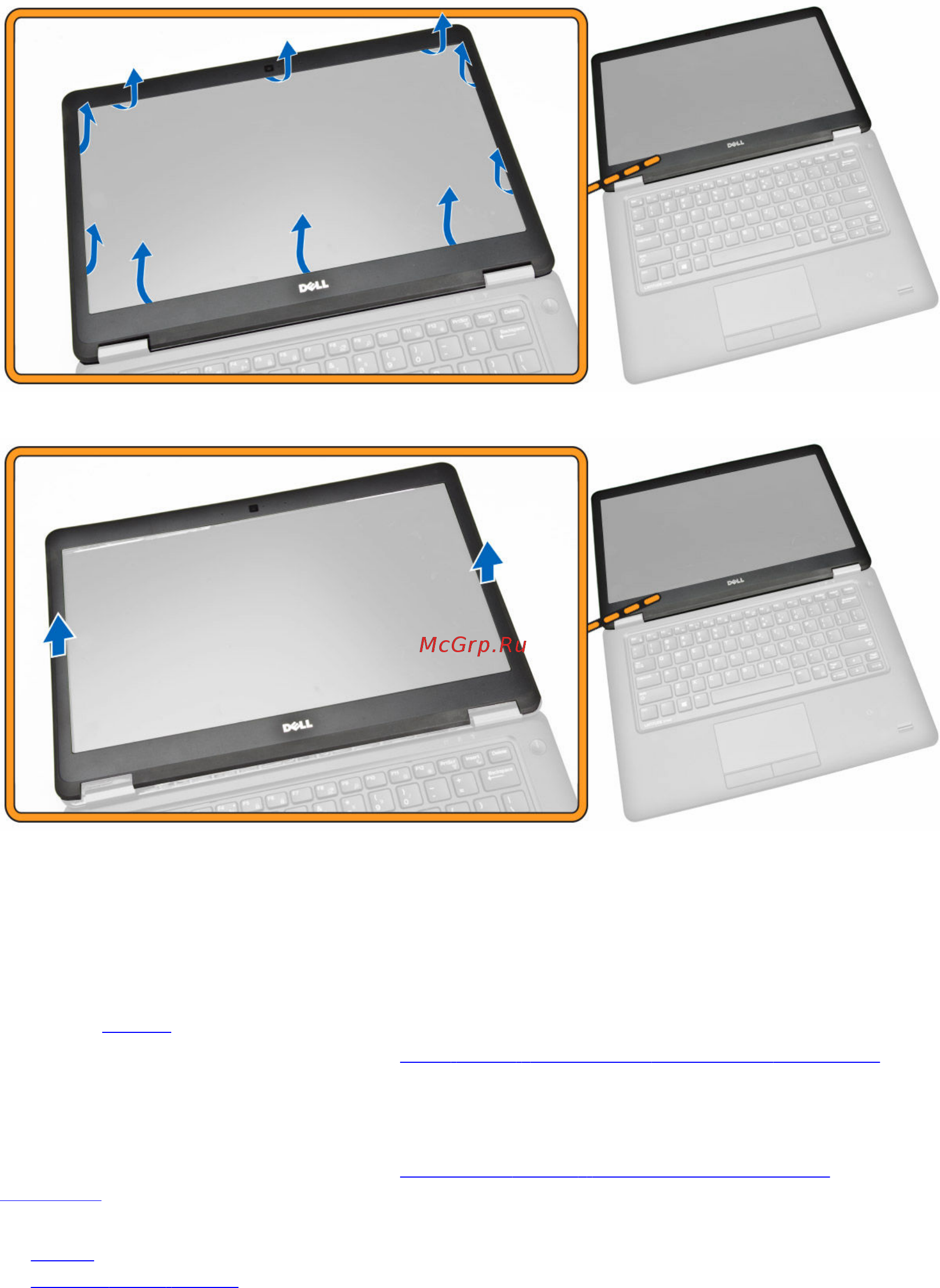 Dell Latitude 7450-7935 [19/62] Установка лицевой панели дисплея