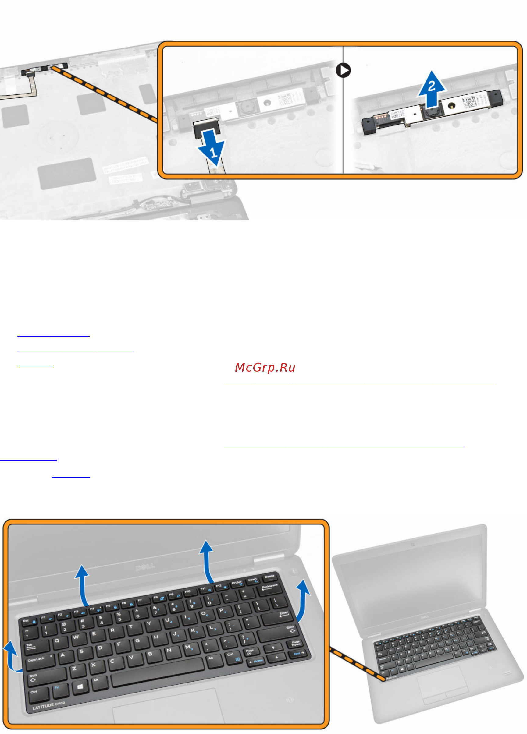 Dell Latitude 7450-7935 [22/62] Установка камеры