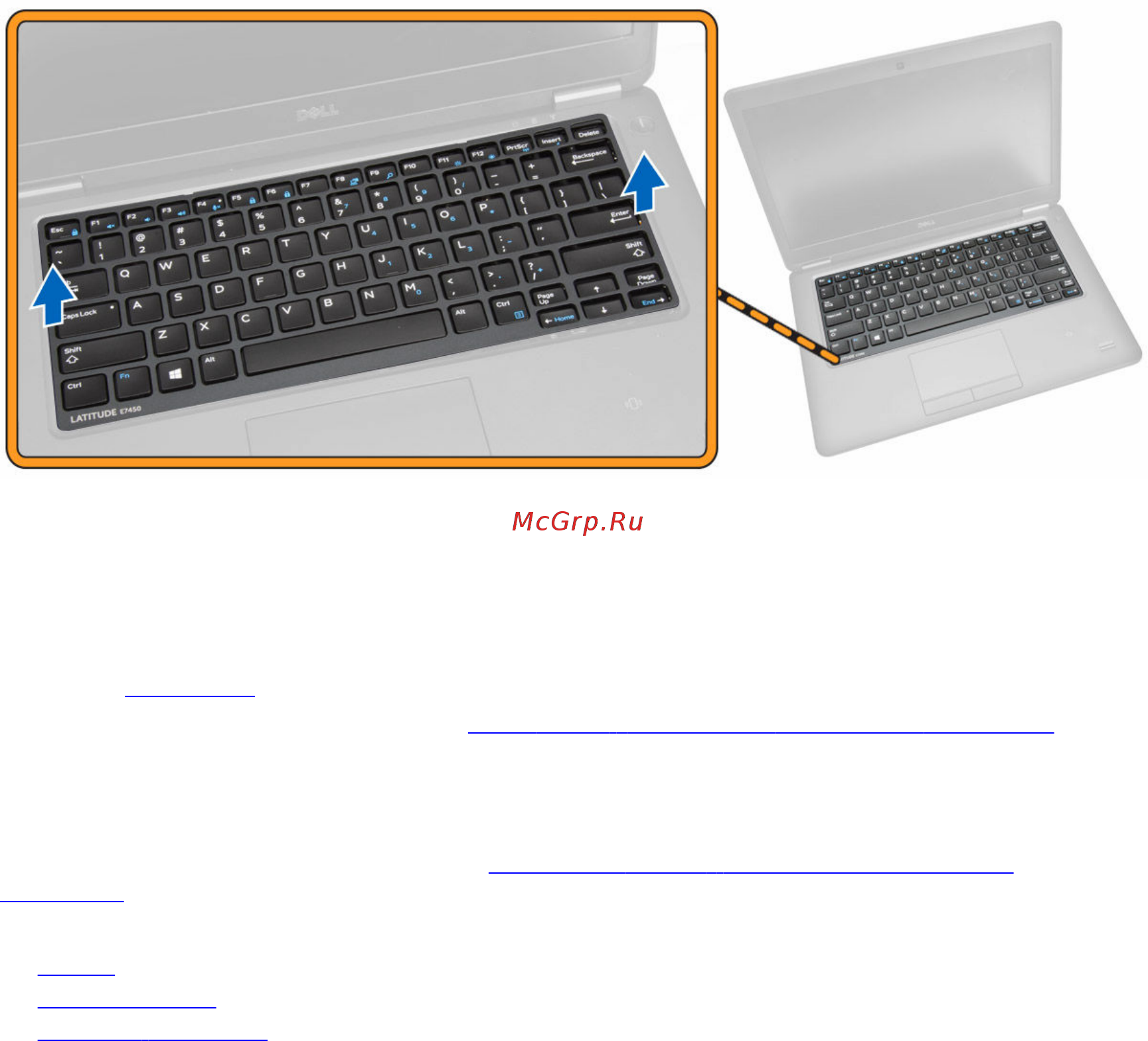 Dell Latitude 7450-7935 [23/62] Установка рамки клавиатуры