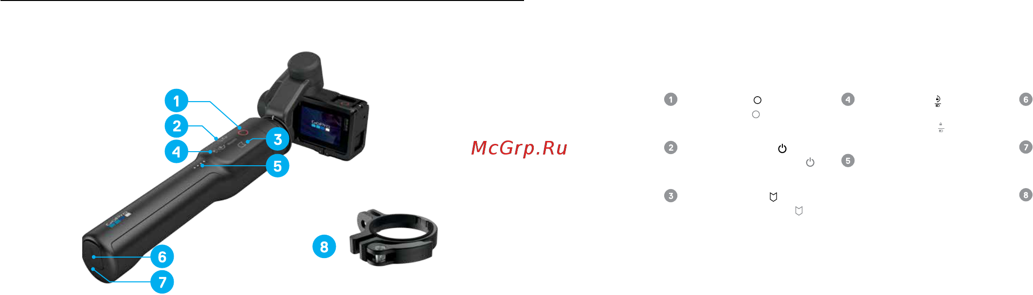 Gopro AGIMB-004 (Karma Grip) [2/7] Grip стабилизатор karma