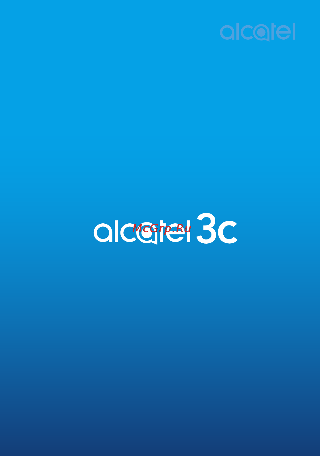 Alcatel 3C Gold ALC-5026D-2CALRU1 Инструкция по эксплуатации онлайн [4/134] 371102