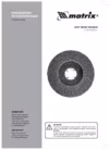 Matrix 74059 P 80, 150 х 22,2 мм Инструкция по эксплуатации