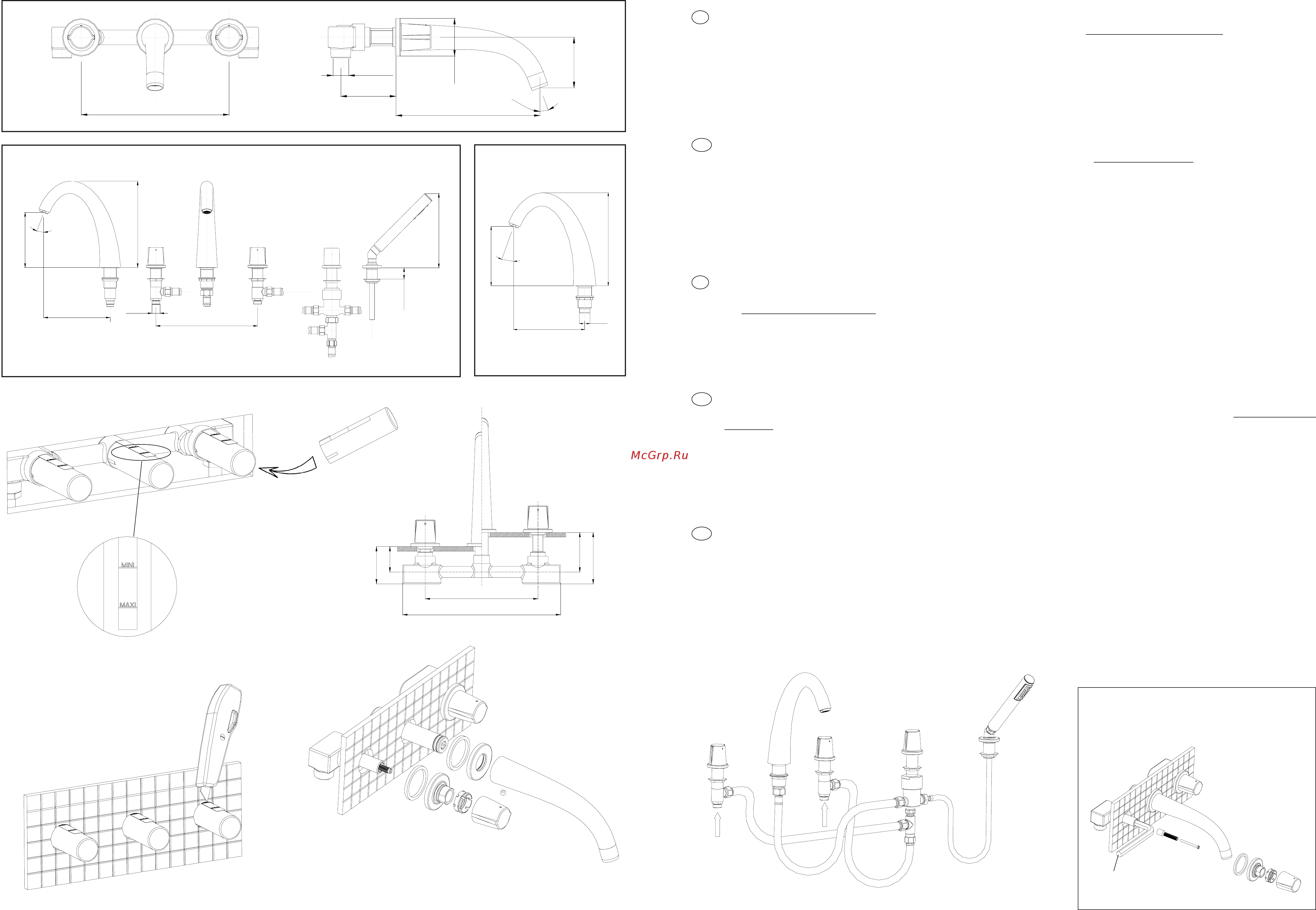 Jacob Delafon Elevation E18872-CP хром [2/2] ➁ ➂