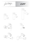 Jacob Delafon Cuff E37301-CP хром Инструкция по эксплуатации