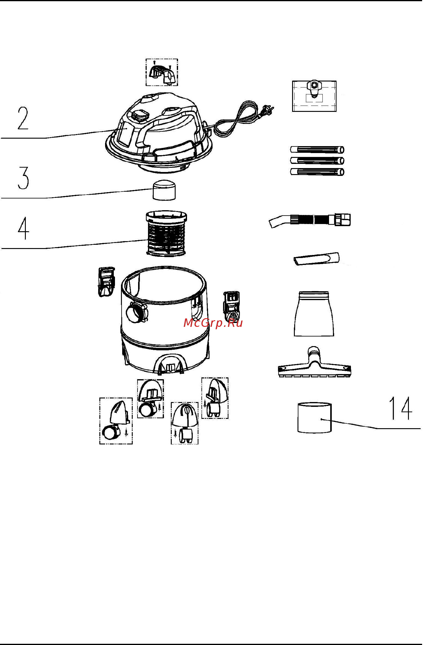Bort BSS-1220-Pro 98291797 [12/16] Exploded view bss 1220 pro