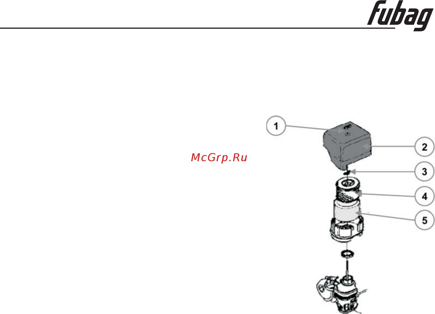 Fubag PG 1600 для чистой воды 838261 [11/25] O m perator s anual