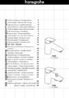 HansGrohe Logis 71312000 хром Инструкция по эксплуатации