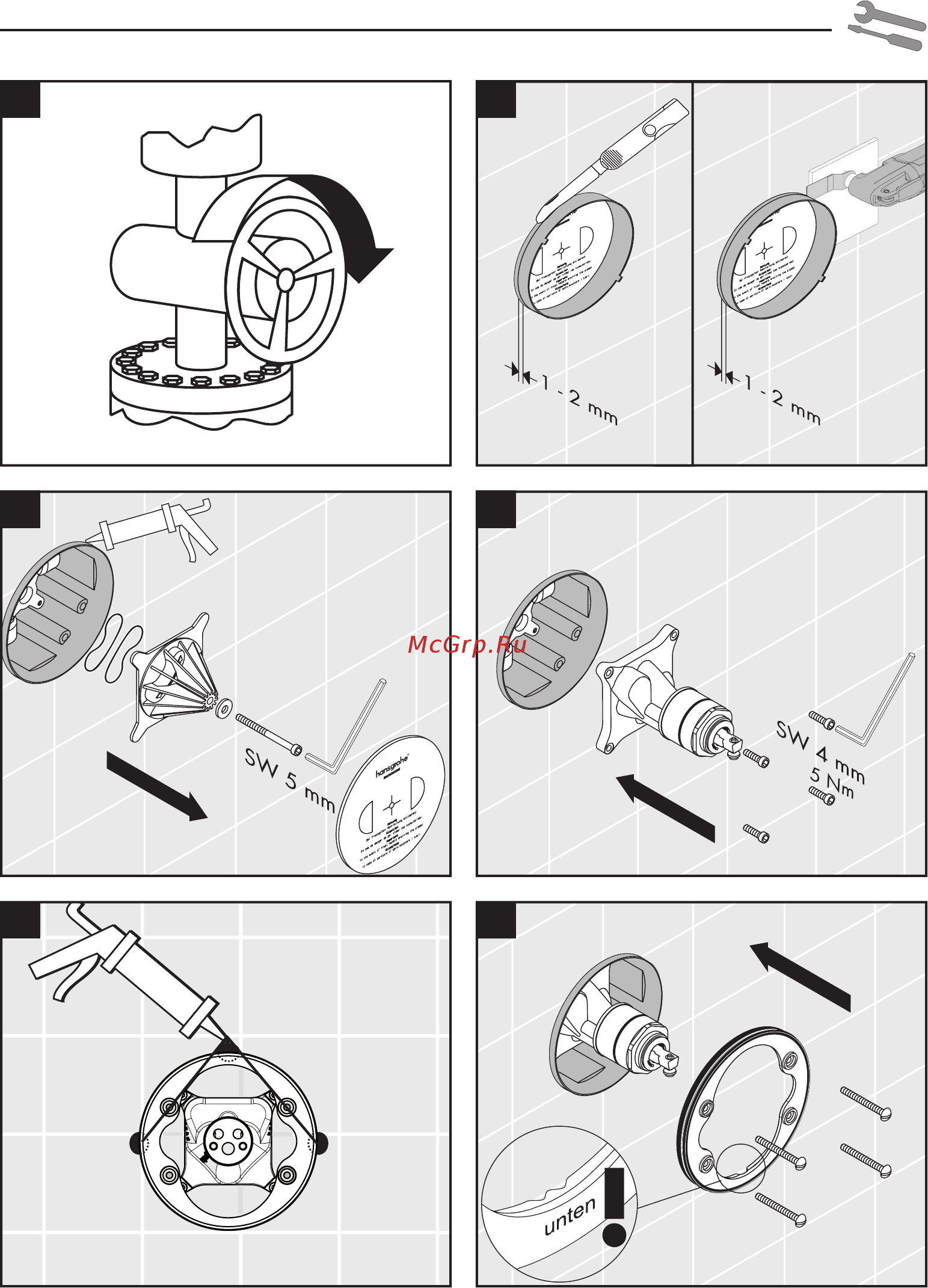 HansGrohe Metris S 31665000 хром Инструкция по эксплуатации онлайн [3/11] 371954