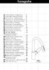 HansGrohe Focus 31815000 хром Инструкция по эксплуатации