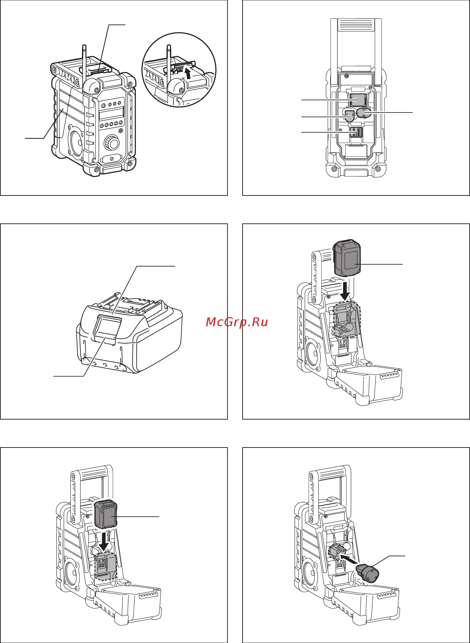 Makita DMR110 Инструкция по эксплуатации онлайн [3/56] 372027