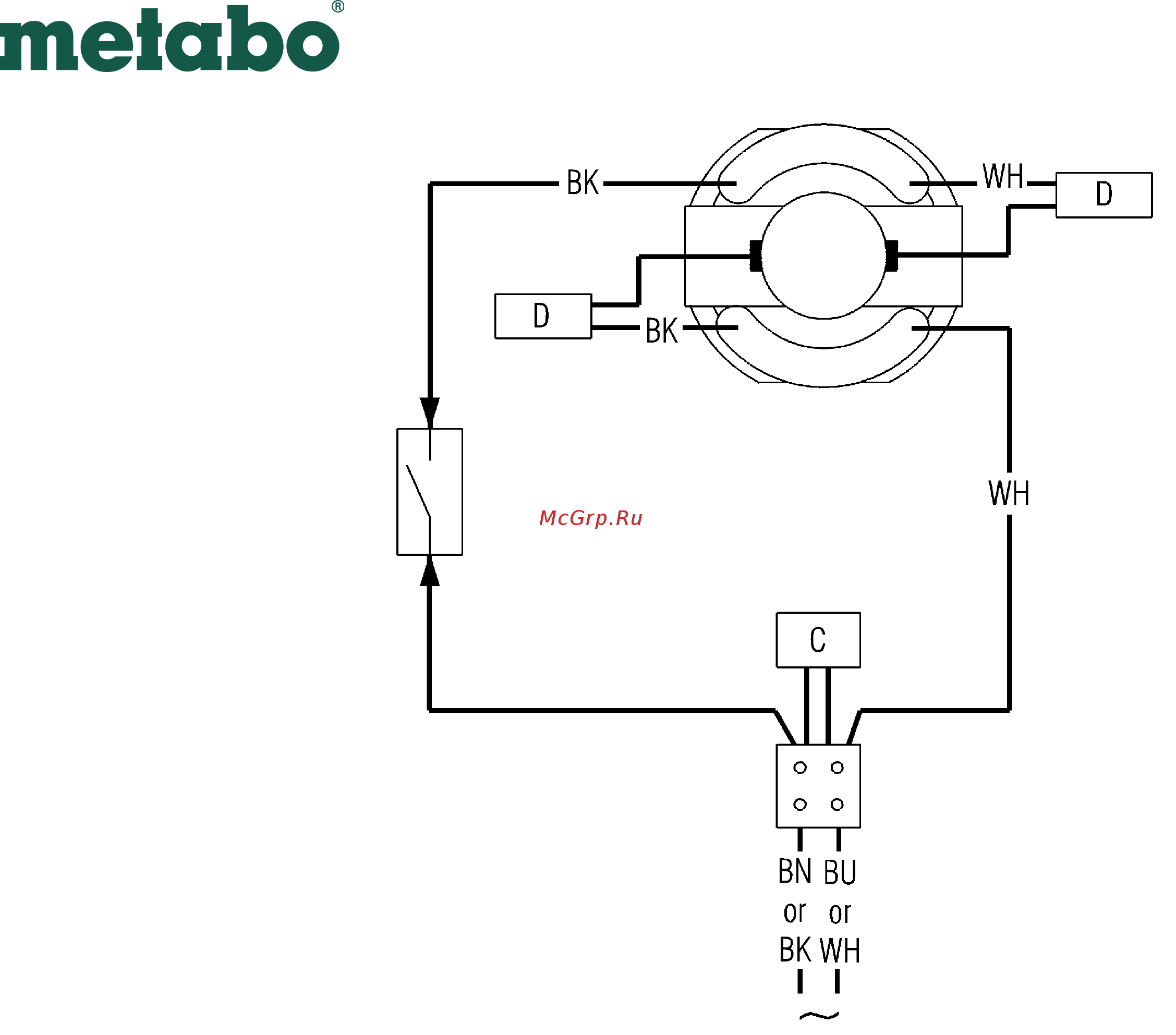 Metabo FSX 200 609225500 Инструкция по сборке онлайн [3/3] 372167