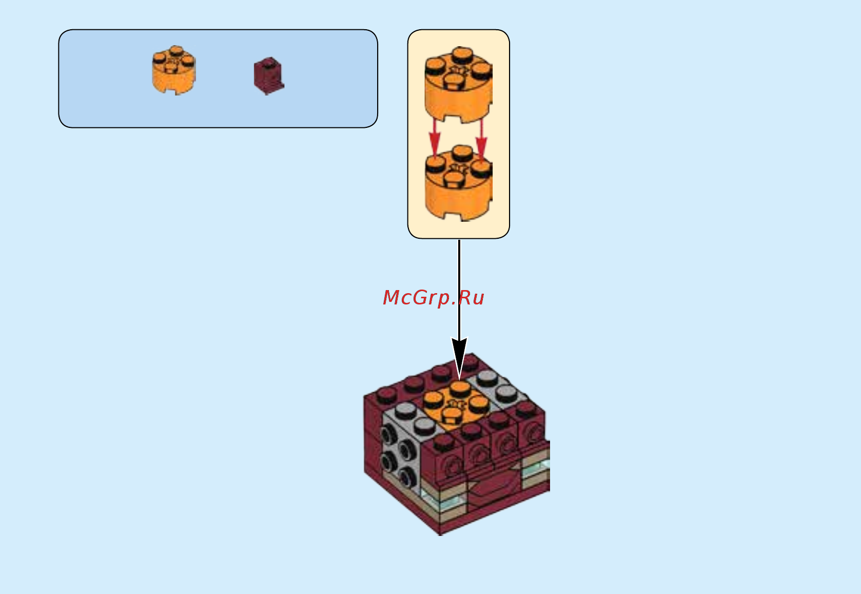 Lego BrickHeadz Железный человек MK50 41604 Инструкция по сборке онлайн [5/32] 372181