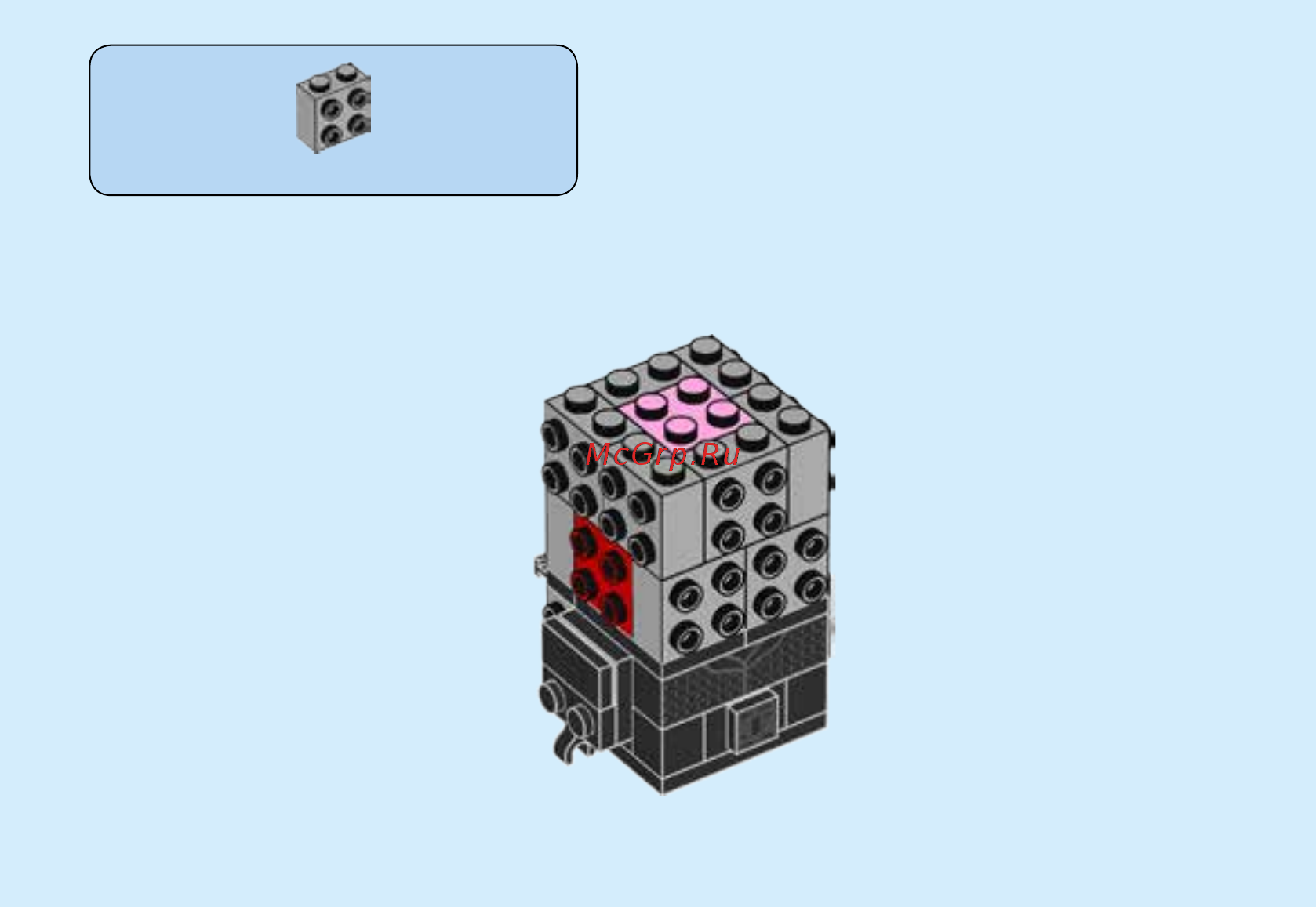 Lego BrickHeadz Кайло Рен (41603) Инструкция по сборке онлайн [11/40] 372439