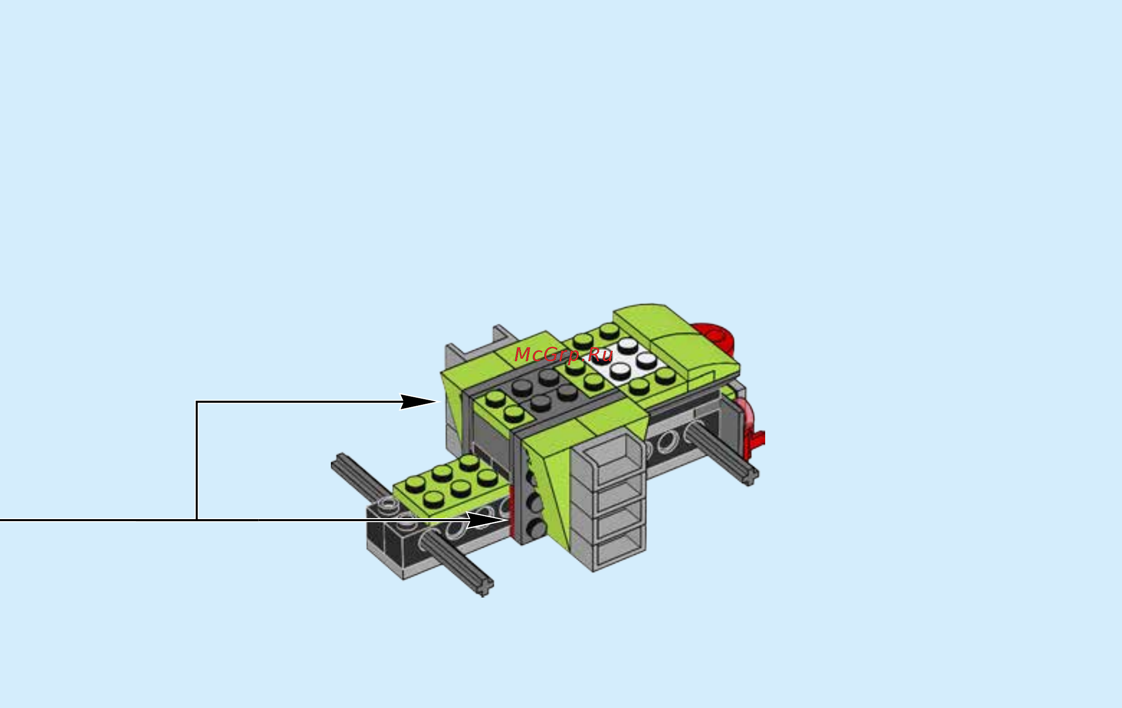 Lego City Great Vehicles Лесной трактор (60181) Инструкция по сборке онлайн [22/64] 372445
