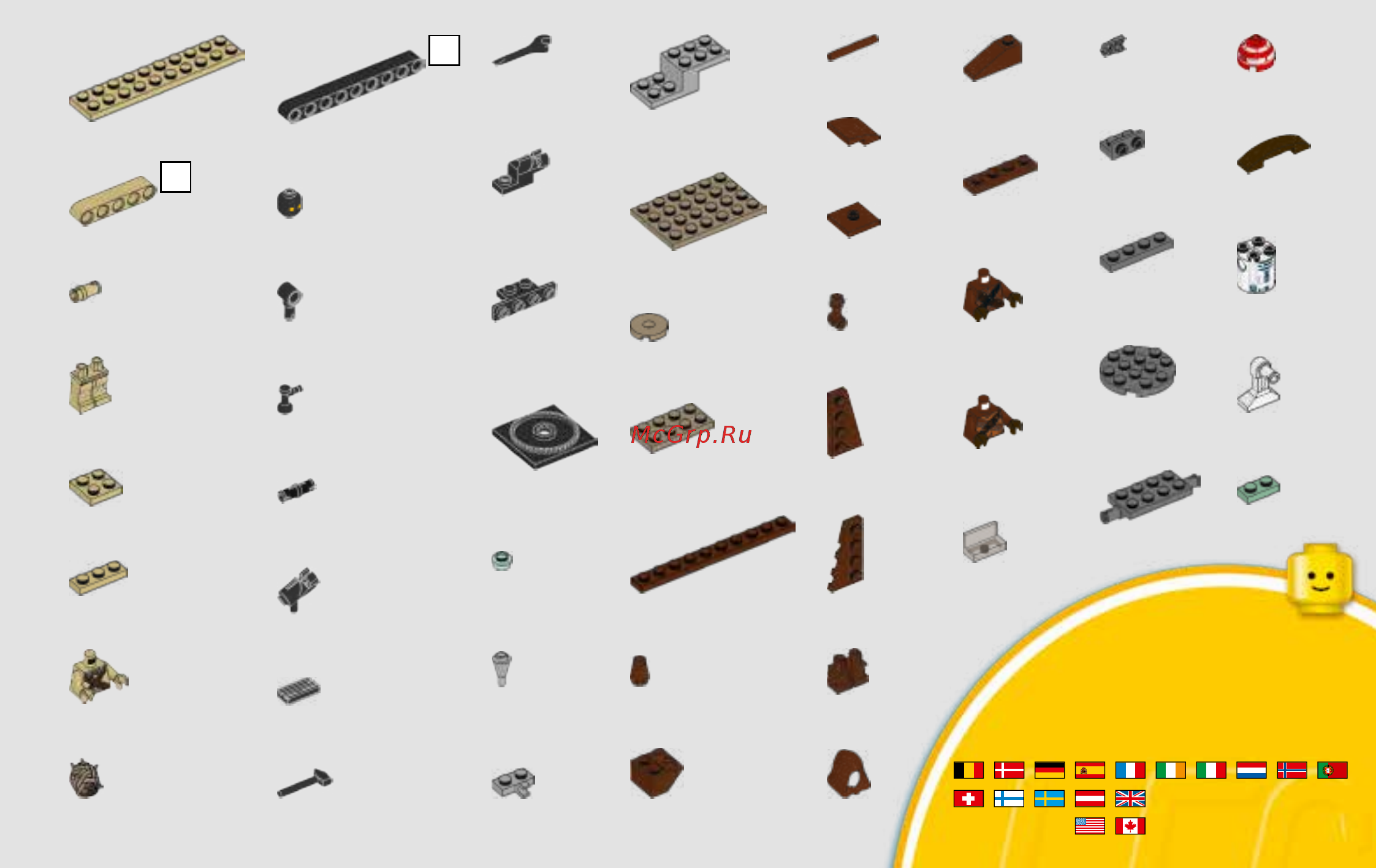 Lego Star Wars Боевой набор планеты Татуин (75198) [35/36] 00800 5346 5555 1 800 422 5346