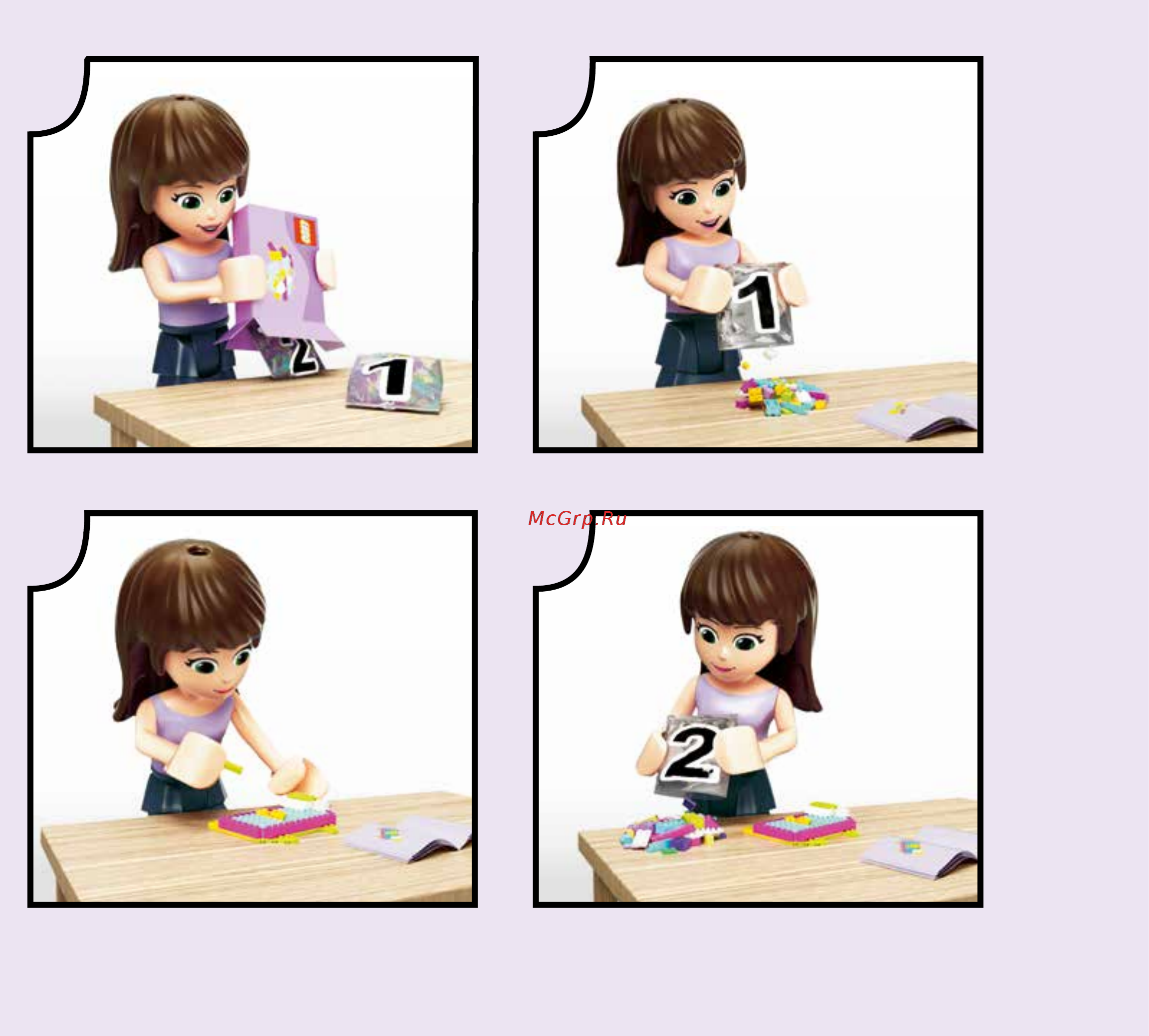 Lego Friends Домик Мии на дереве (41335) Инструкция по сборке онлайн [2/120] 372457