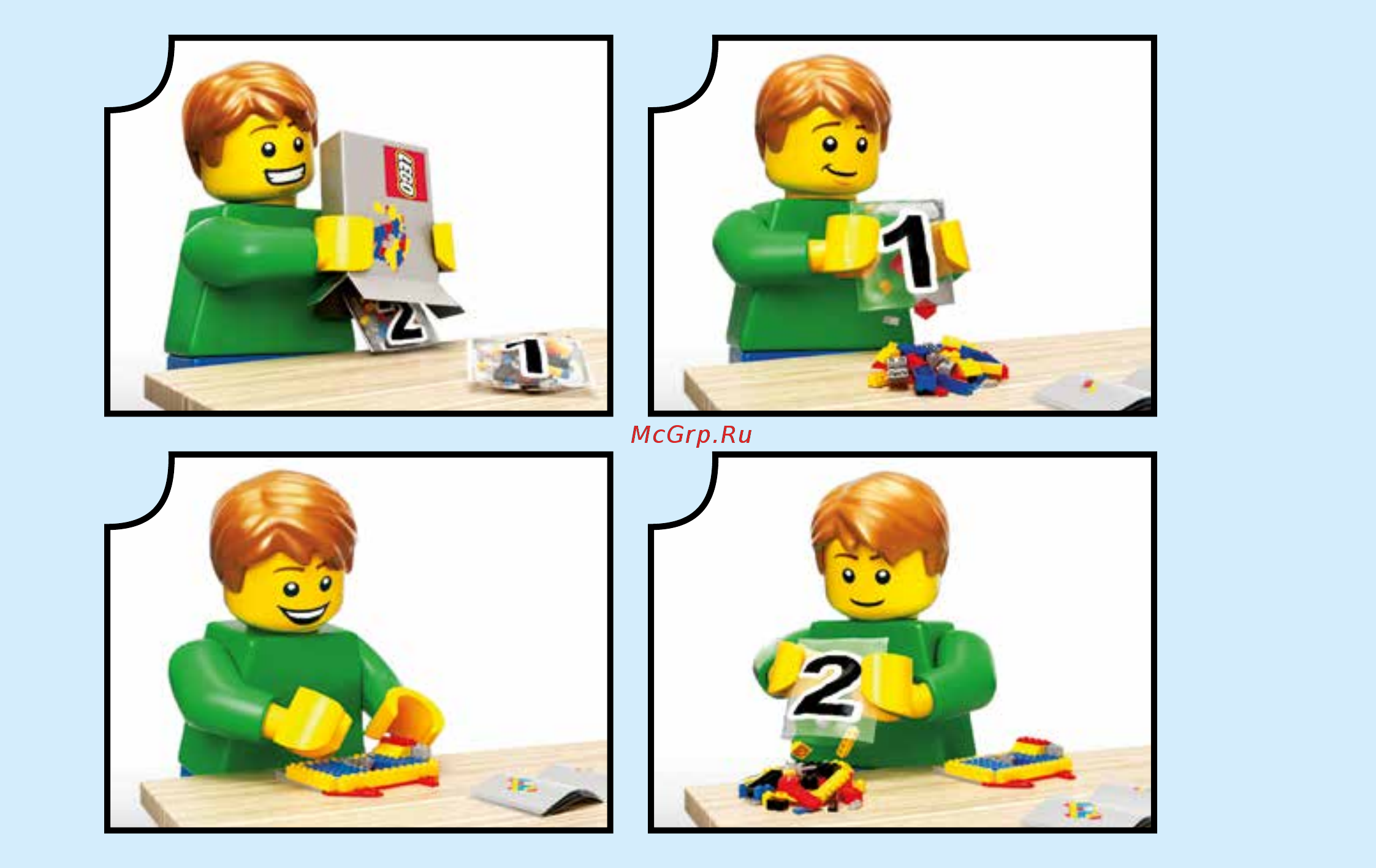 Lego Juniors Погоня на моторной лодке Зейна (10755) Инструкция по сборке онлайн [2/64] 372463