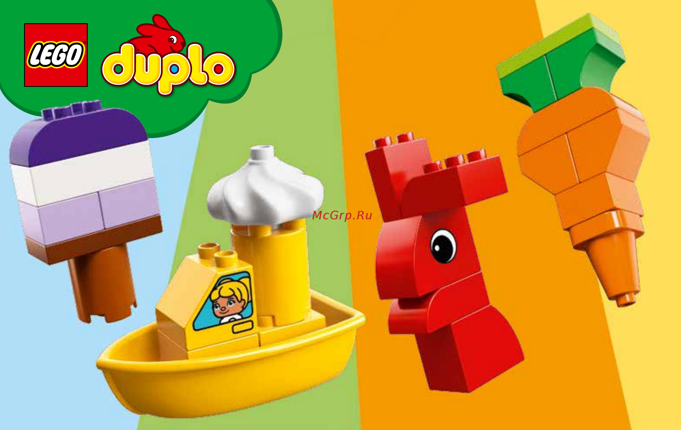 Lego DUPLO My First Весёлые кубики (10865) Инструкция по сборке онлайн [4/8] 372469