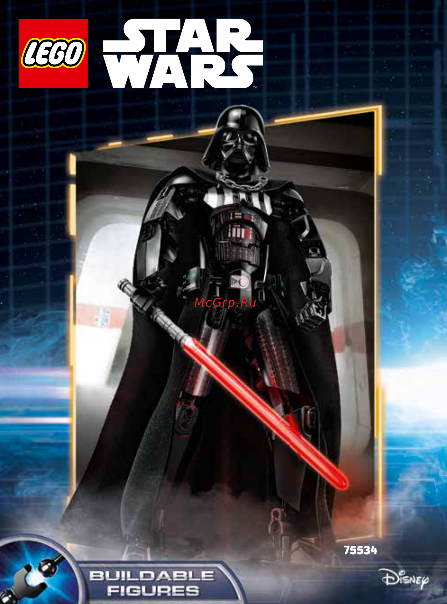 Lego Star Wars Constraction Боба Фетт (75533) Инструкция по сборке онлайн [46/48] 372470