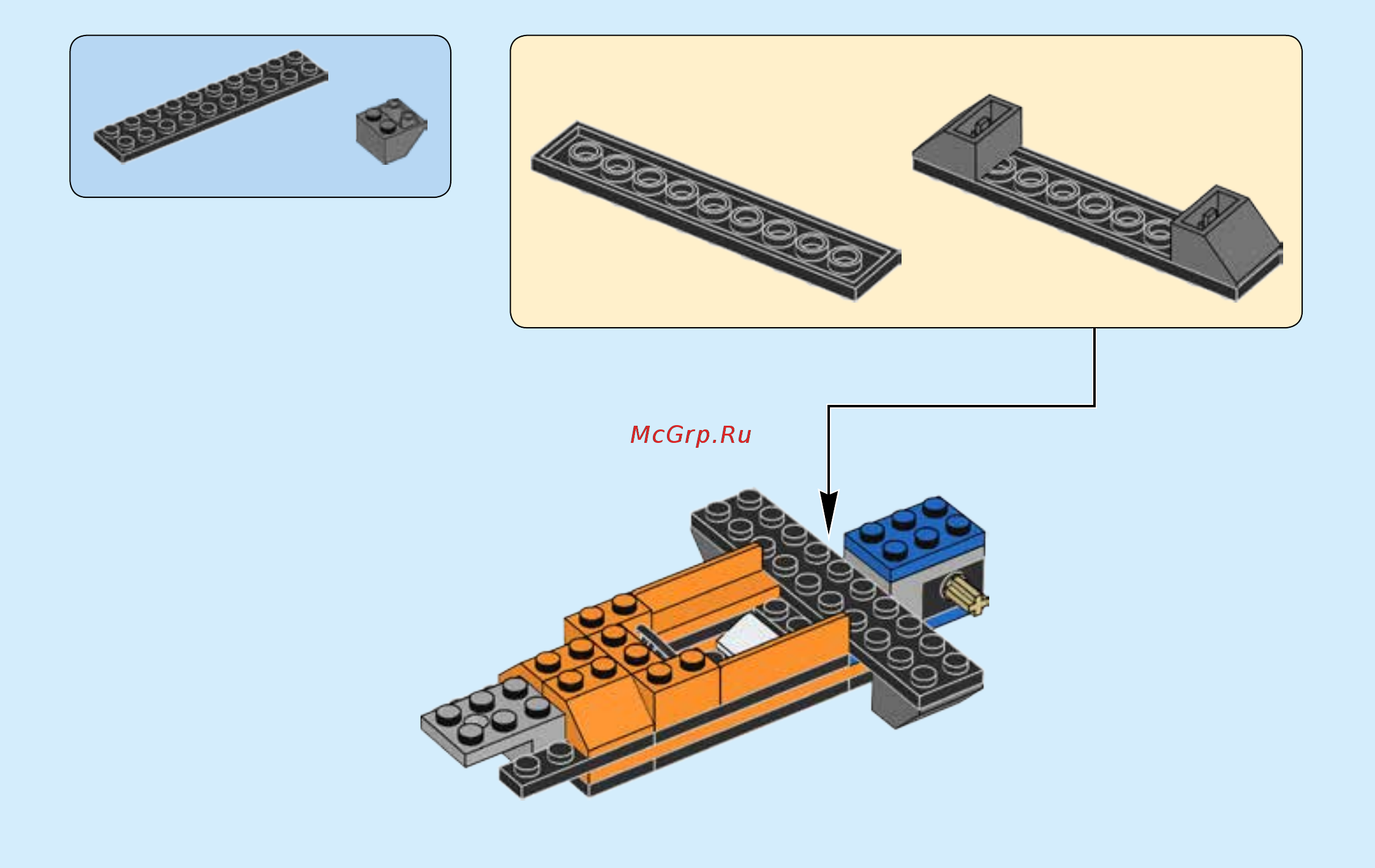 Lego City Great Vehicles Гоночный автомобиль (60178) Инструкция по сборке онлайн [13/40] 372474