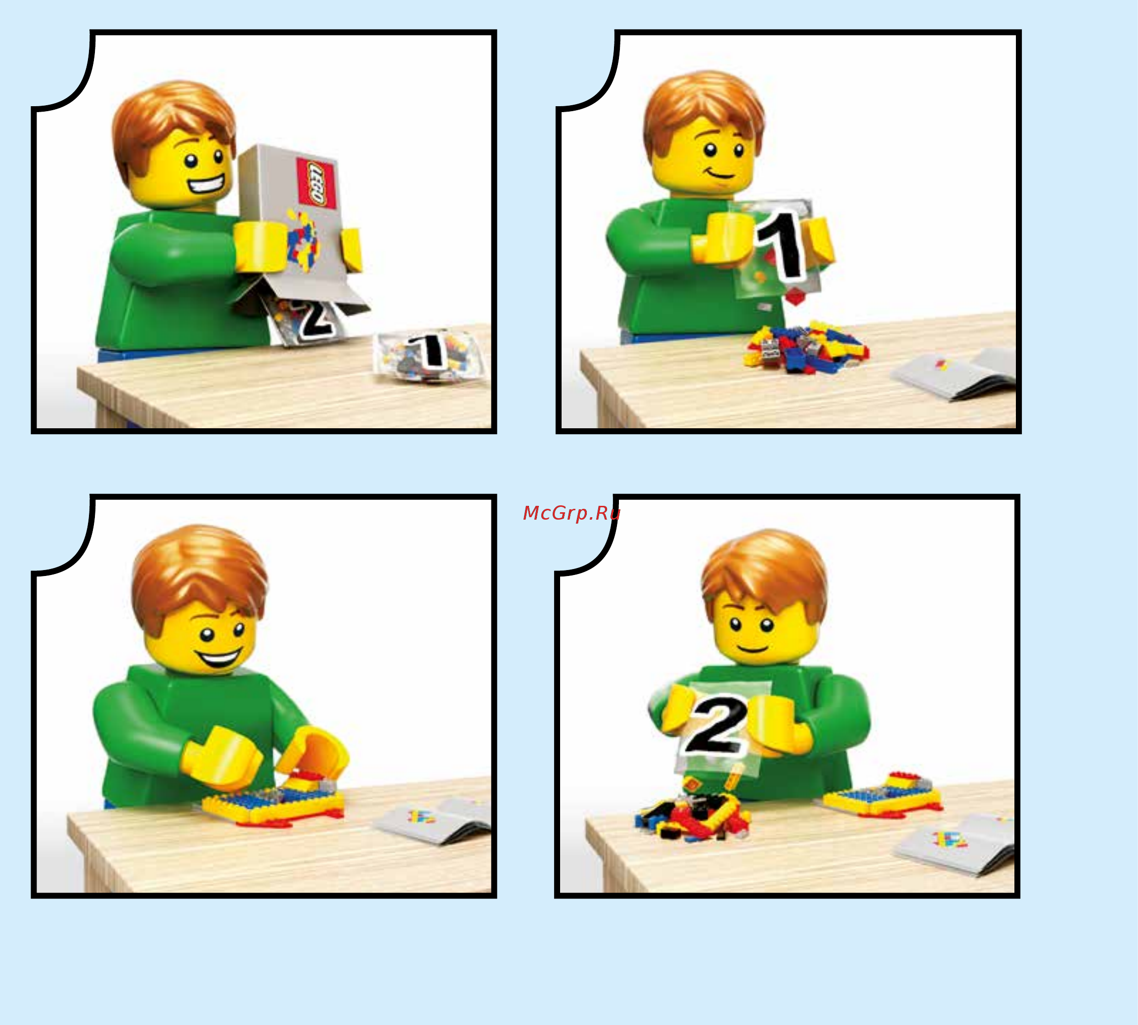 Lego Ninjago Киллоу против Самурая Икс (70642) Инструкция по сборке онлайн [2/128] 372496