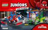 Lego Juniors Решающий бой Человека-паука против Скорпиона (10754) Инструкция по сборке