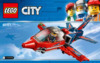 Lego City Great Vehicles Реактивный самолёт (60177) Инструкция по сборке