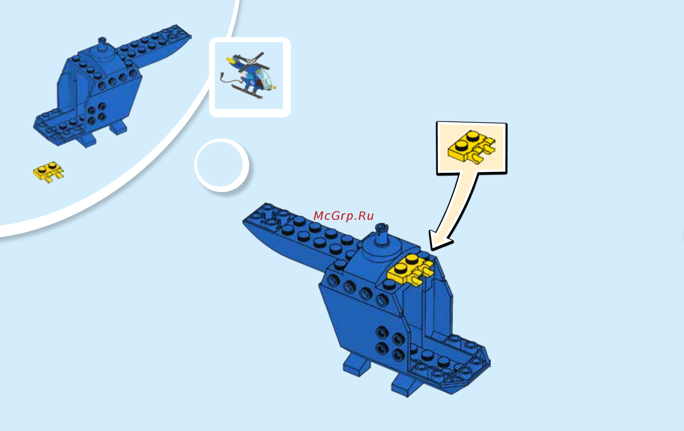 Lego Juniors Погоня горной полиции (10751) Инструкция по сборке онлайн [12/64] 372517