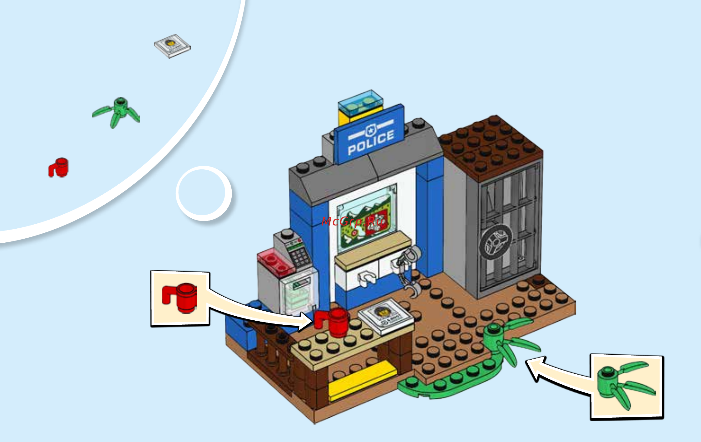 Lego Juniors Погоня горной полиции (10751) Инструкция по сборке онлайн [54/64] 372517